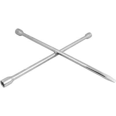 Chave de Roda Tipo Cruz 17,0 mm X 19,0 mm X 21,0 mm X Espátula Aço Cromo Vanádio Vonder