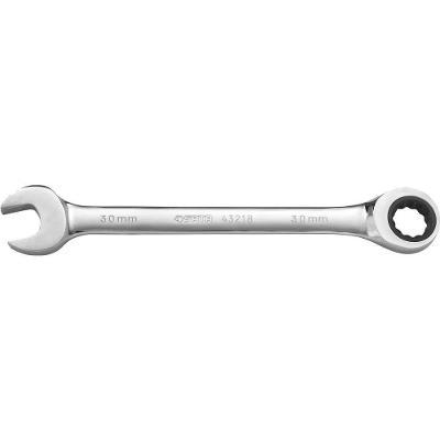 Chave Combinada com Catraca ST43218ST 30 mm Aço Cromo Vanádio Cromado Polido Slim Sata