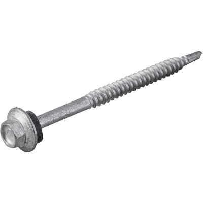 Parafuso Autobrocante Sextavado 5,5 mm X 3 Cabeça Flangeada Acabamento Tipo Dacromet Vonder