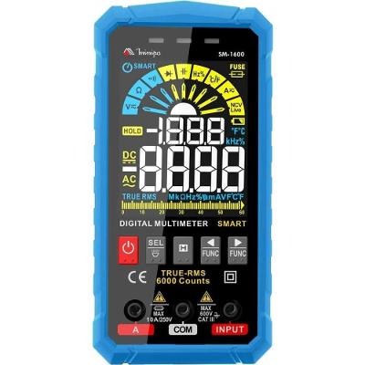 Multímetro Digital SM-1600 True RMS Funções SMART Bivolt Minipa