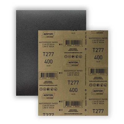 Lixa D'água T277 Grão 400 com Papel Impermeável para Lixamento Úmido Norton