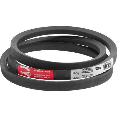 Correia em V A-52 Perfil Industrial para Transmissao de Forca em Maquinas Compressores Serras