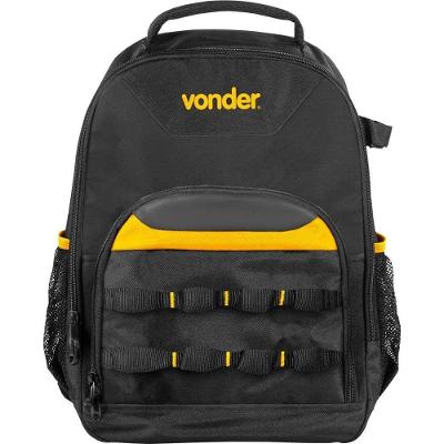 Mochila para Ferramentas MOV 0400 Uso Geral Alças Almofadadas Múltiplos Bolsos Compartimento