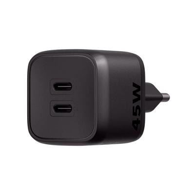 Carregador USB Intelbras EC20 45W 2 Portas USB-C Tecnologia Gan Preto 1 Unidade