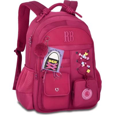 Mochila Clio Style Rebecca Bonbon Beaded Fun Poliester Rosa Infantil Feminino