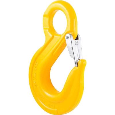 Gancho de Aço com Olhal Vonder Plus Ostenvonder 12,5 Toneladas com Trava Amarelo