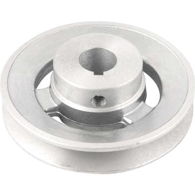 Polia de Alumínio 1 Canal Perfil a 100mm Furo 19,1mm Baixo Peso Vonder