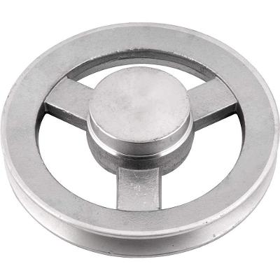 Polia de Alumínio 1 Canal Perfil B 180mm Funcionamento Silencioso Vonder