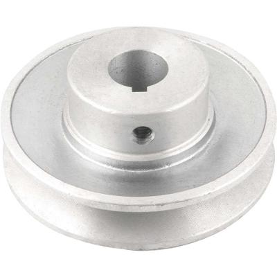 Polia de Alumínio 1 Canal Perfil a 90mm Furo 19,1mm Alto Rendimento Baixo Ruído Vonder