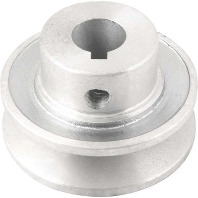 Polia de Alumínio 1 Canal Perfil a 60MM Furo 15,9MM Pronta para Uso Vonder