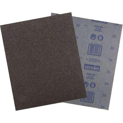 Lixa Ferro LFV 0046 para Metais Grão g 80 Costado Pano Vonder