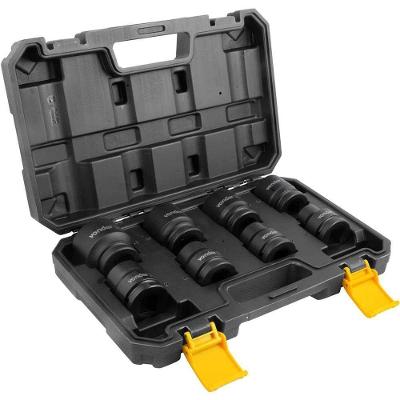 Jogo de Soquetes de Impacto Sextavados Ostenvonder 3061008034 Encaixe 3-4 19mm a 38mm Vonder