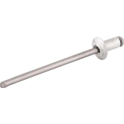 Rebite de Repuxo Rebite de Repuxo 3,2mm X 8,0mm Corpo em Alumínio Pacote com 100 Peças Vonder