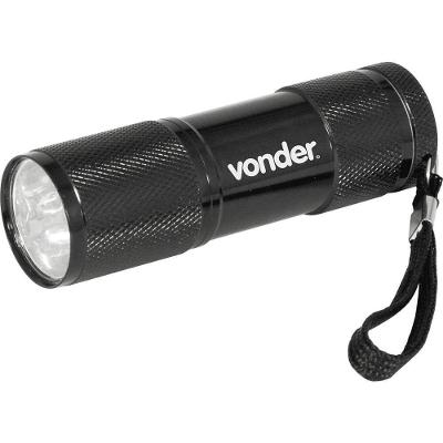 Lanterna Chaveiro com LED Vonder LLV 0009 Alumínio Preto