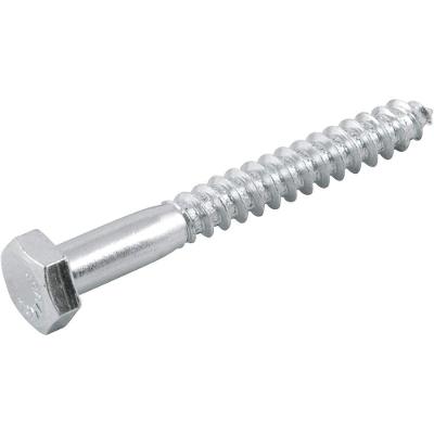 Parafuso Sextavado Rosca Soberba 5-16 X 65MM Acabamento Zincado Fixacao Madeira Alvenaria Concreto