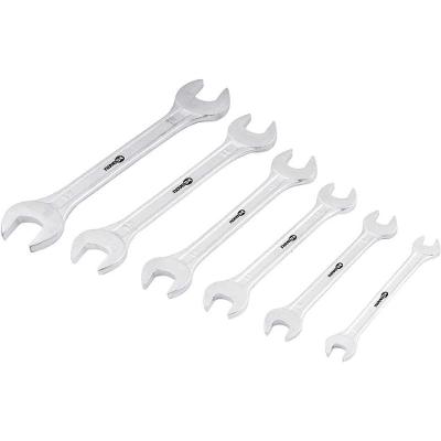 Jogo de Chaves Fixas 3601617000 Corpo Cromado Fosco Resistência à Corrosão Aço Carbono 6 Peças