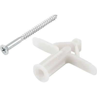 Parafuso para Madeira com Bucha de Nylon Fly4 Phillips Zincado Aço Carbono Vonder