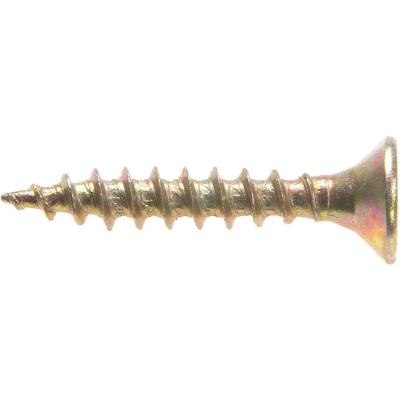 Parafuso para Madeira Chipboard Cabeça Chata Fenda Cruzada Phillips Bicromatizado 5,0mm X 30,0mm