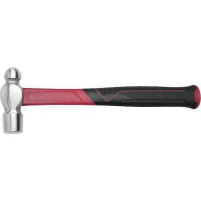 Martelo Bola 1kg Cabo de Fibra Aço Forjado Empunhadura Borracha Gedore Red