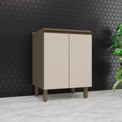 Balcão de Cozinha Lora 2 Portas MDF 60CM Rustic Casa 812