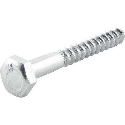 Parafuso Sextavado Rosca Soberba 1-4 X 50 mm Acabamento Zincado Fixacao Madeira Alvenaria Concreto