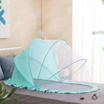 Mosquiteiro Infantil Dobrável Rede Mosquiteira Portátil Verde Qiu OEM 120x65x75cm
