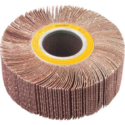 Roda de Lixa Roda de Lixa 150mm X 50mm sem Haste Grão 60 Prática Econômica Vonder