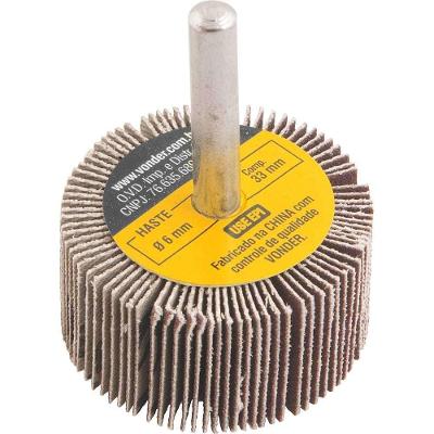 Roda de Lixa com Haste Roda de Lixa 40mm X 20mm com Haste Grão g 220 Vonder