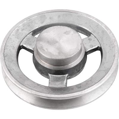Polia de Alumínio 1 Canal Perfil a 120mm Funcionamento Silencioso Vonder