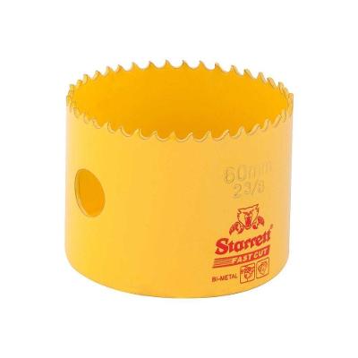 Serra Copo Fast Cut FCH0238-G para Metais Dentição 5,5 Dentes por Polegada 60MM Starrett