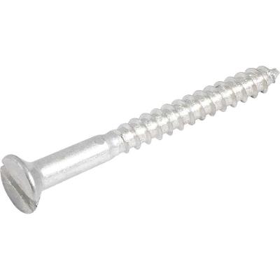 Parafuso para Madeira 3,8mm X 40mm Cabeça Chata Zincado Fixações em Derivados e Alvenaria Vonder