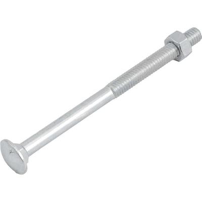 Parafuso Francês com Porca Zincado 5-16 X 4.1-2 Aço Carbono Vonder