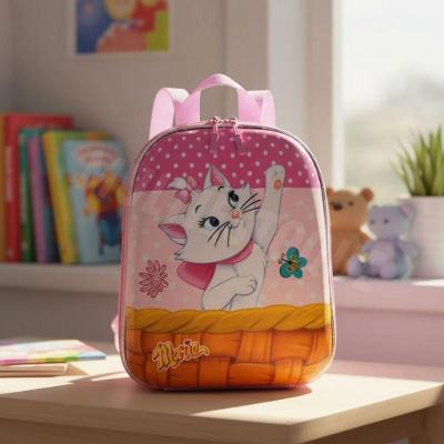 Mochila Infantil Max Toy Gatinha Marie Tamanho P EVA e Poliéster Rosa