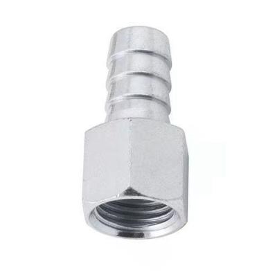 Espigão Fêmea Fixo 1-4 NPT X Mangueira 1-2 Rosca 1-4 NPT Hidraflux