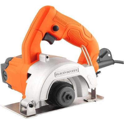Serra Mármore Elétrica BD115-B2 1100W 220V com Botão de Segurança Black + Decker