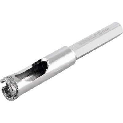 Serra Copo Diamantada Refrigerada com Haste 10mm Corpo em Aco Carbono Vonder