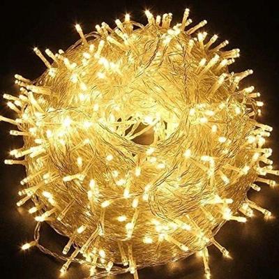 Cascata de Luzes de Natal 240 Leds 4,3M Branco Quente 8 Funções 220V Wincy