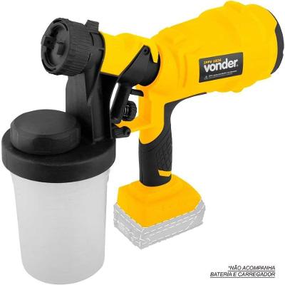 Pistola para Pintura Ippv 1826 Bateria Intercambiavel 18V Sistema HVLP Vonder