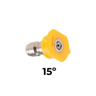 Bico Lavadora Alta Pressao Lubefer Bico Engate Rapido de 0o a 065o Soap Amarelo