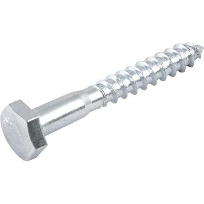 Parafuso Sextavado Rosca Soberba 1-4 X 45mm Cartela 4 Pecas Acabamento Zincado Vonder
