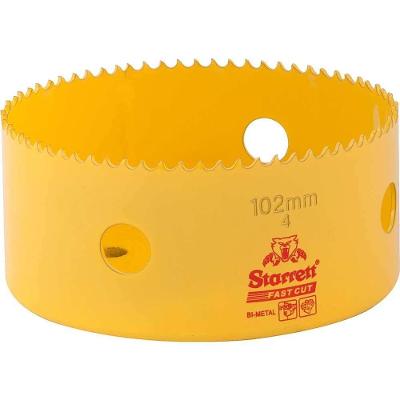 Serra Copo Aço Rápido 102MM 4 Fast Cut FCH0400-G para Metais Starrett