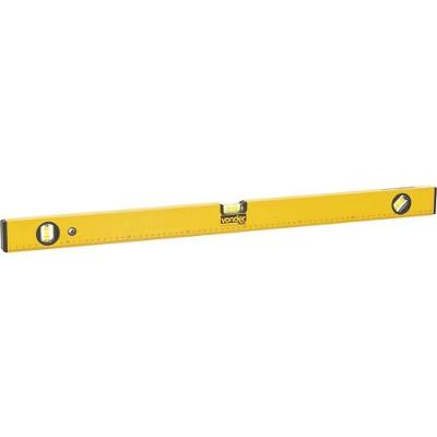 Nível de Alumínio 40 Vonder Plus para Nivelar Superfícies com 3 Bolhas Amarelo