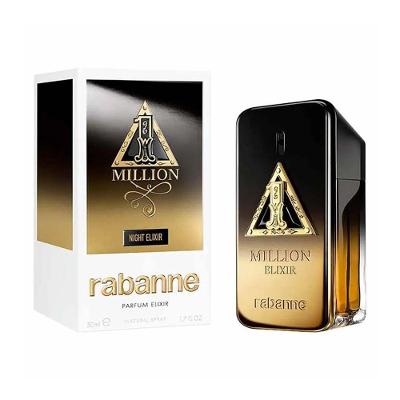 Perfume 1 Million Night Elixir Masculino Intensa Amadeirado Frutal 50ML Paco Rabanne