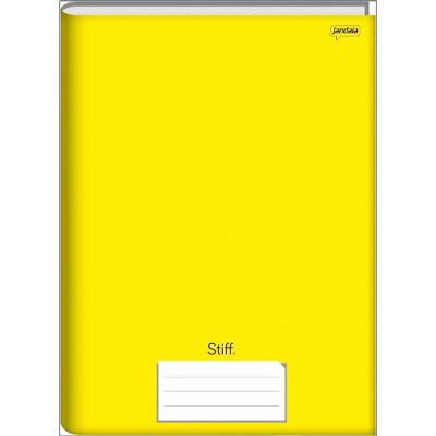 Kit 5 Cadernos Brochurão OEM Grande A4 48 Folhas 200MM X 275MM Amarelo