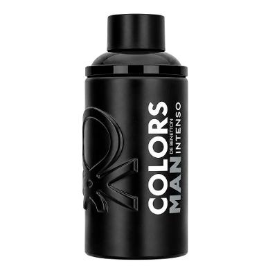 Perfume Colors Man Black Intenso Masculino Eau de Parfum Aromático Especiado 200ML Benetton