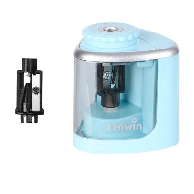 Apontador de Mesa OEM Automático para Lápis 6-8MM Kit 3 Unidades Azul