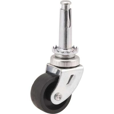 Rodízio Giratório Leve Vonder 1.1-4 para Móveis Nylon Preto com Cone
