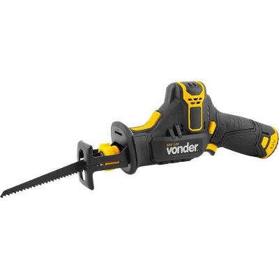 Serra Sabre a Bateria SSV 122 12V Bivolt Automático Compacta Eficiente Vonder