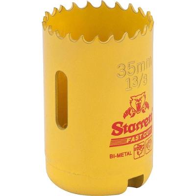 Serra Copo Fast Cut FCH0138-G para Metais Aço Rápido com Cobalto 35MM Starrett