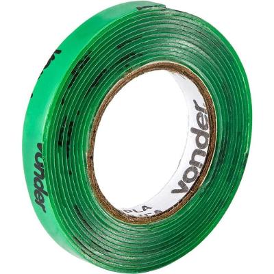 Fita Dupla Face Acrílica Fixação Diversos Materiais Transparente 9MM 2M Vonder